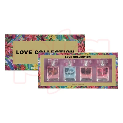 88430, Women's 4pcs Set LOVE COLLECTION 4×1.02fl.oz EDP, 191554884304