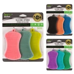 38108, Ideal Kitchen Silicone Sponge Set 3PK, 191554381087