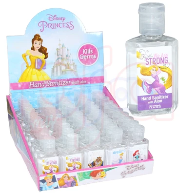 HSP23200, Hand Sanitizer 1oz Disney Princess 4 PDQ, 652435220012