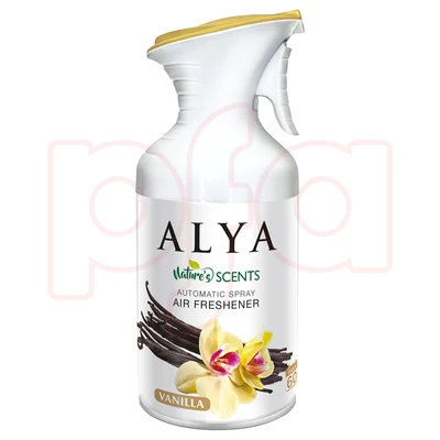 99125, ALYA Nature Scents Aerosol 5.5oz w/Trigger Vanilla, 8696601064316