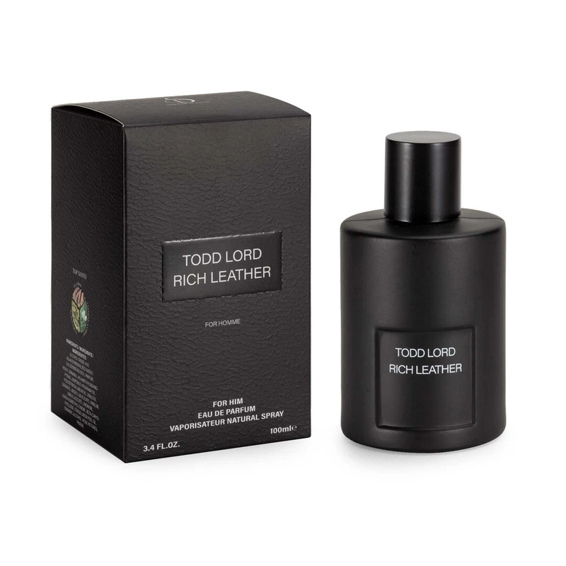 Men's EDP 100ml/3.4 fl.oz TODD LORD RICH LEATHER