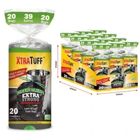 30152, Xtratuff Trash Bag Drawstring 39G 20CT, 191554301528