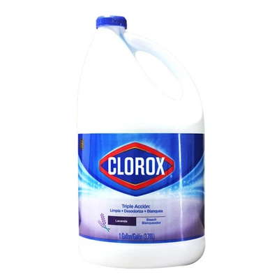 CLX128LA, Clorox Bleach 128oz Lavender USA, 044600920979