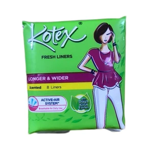 KPL8LW, Kotex Panty Liner 8CT Longer Wider, 8888336020648