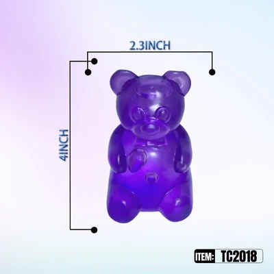 TC2018, Sugar Squeezy Relief Fidget Toys Bear 1.97"x3.74", 887258040183