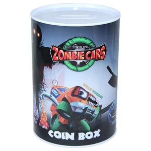 CB84598-ZC, Coin Bank 10x15cm Zombie Cars, 706098845980