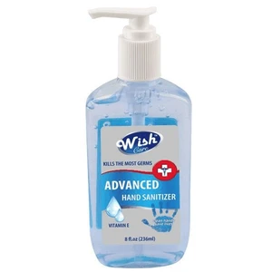 60210, Wish Hand Sanitizer 8oz Regular Vitamin E, 191554602106