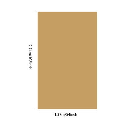 50011, Party Central Heavy Duty Rectangle Plastic Tablecover - Gold, 191554500112
