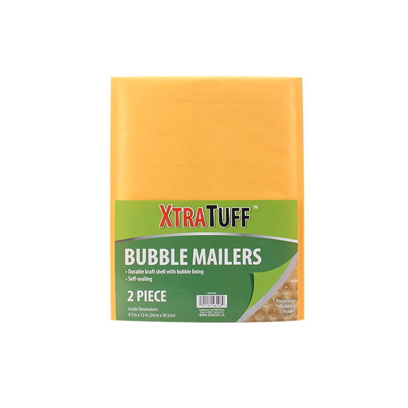 XtraTuff Bubble Envelope 9.5x12in 2PK