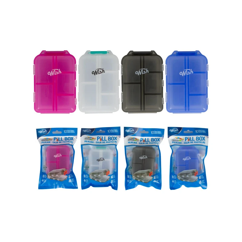 Wish Pill Box 10 Compartment
