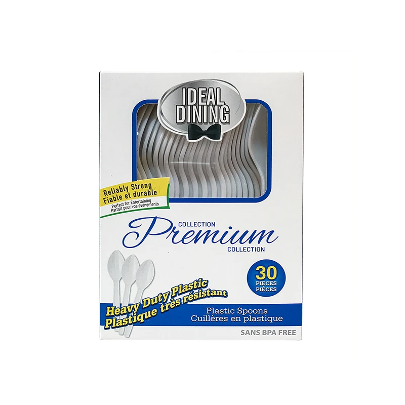 Ideal Dining Box HD 30CT White Spoon