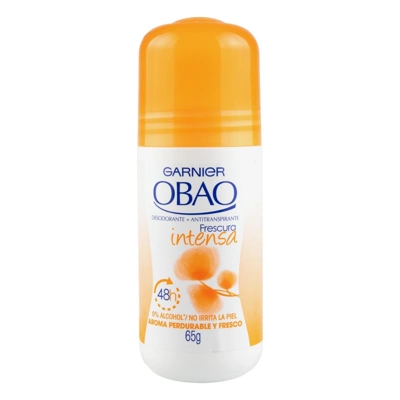 OD65FI, Obao Roll-On Desodorante Frescura Intensa (orange), 7501027254436