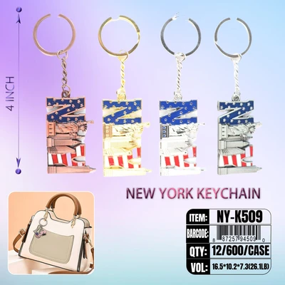 NY-K509, NY key chain, 887257945090