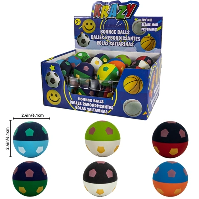 84171, Krazy Super Bounce Ball 2.4in Soccer, 191554841710