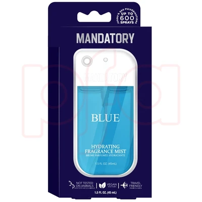 OL89925-BLUE, Mandatory Hydrating Fragrance Mist 1.5oz BLUE, 191554899254