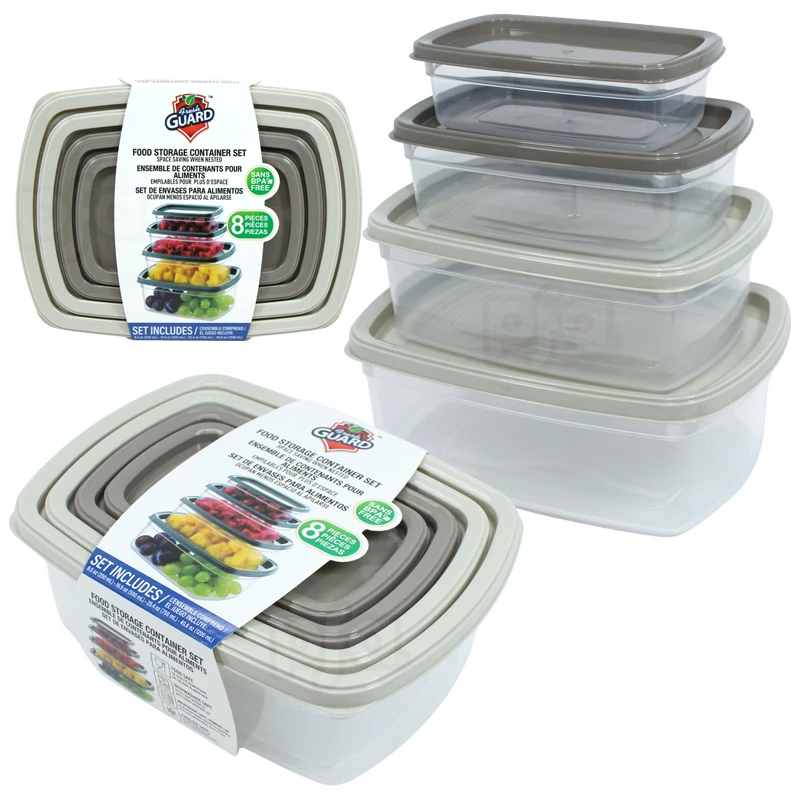 Fresh Guard Food Storage Container Set 4pcs