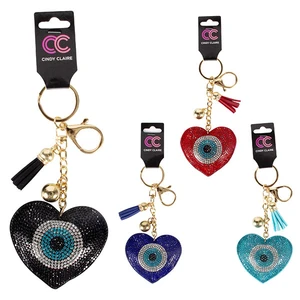 81066, Evil Eye Keychain Heart, 191554810662