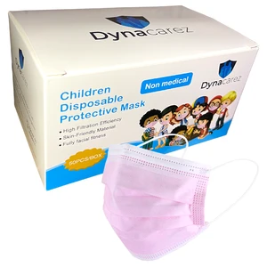 CM3000, Children Disposable Protective Mask(non-medical) Pink KZF61