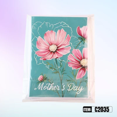 C2035, Mother's Day Premium  Greeting Card  4.7"x6.7", 887257920356