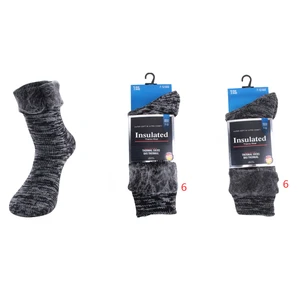 12312, Insulated Men's Thermal Socks Marled HD, 191554123120