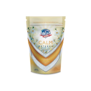 64002, Wish Ultra Calm Natural Epsom Salt 16oz – Chamomile, 191554640023
