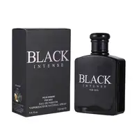 88200, Eau de Parfum 3.4 oz/100 ml Black Intense for Men - United Scents, 191554882003