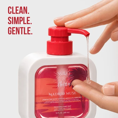 60720, Solo EN Ibiza Hand Soap 10oz – Madrid Muse, 191554607200