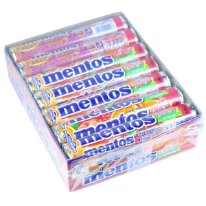 M29PO, Mentos Stick 29g 1.02oz Display Peach Orange, 8990800024486
