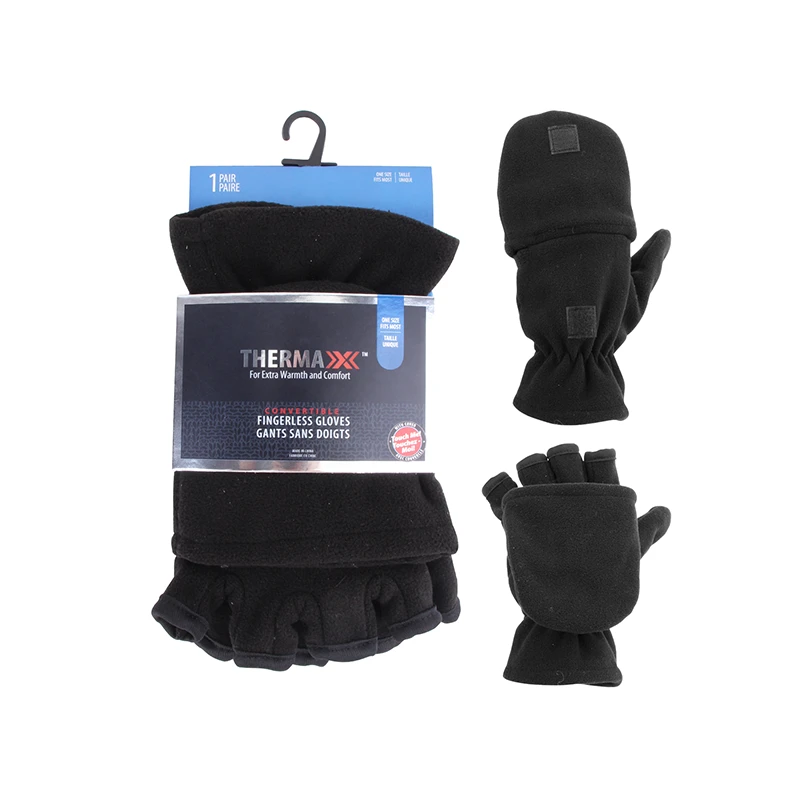 Thermaxxx Winter Fleece Glove Fingerless w/ Cuff