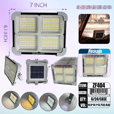ZF404, Solar & Recharge Working Lamp, 887257004049