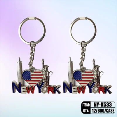 NY-K533, NY key chain, 887257945335
