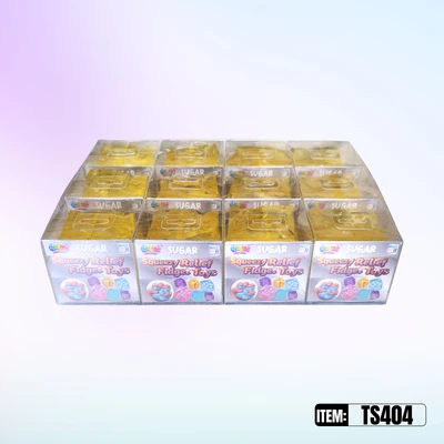 TS404, Squishy Square Cheese Stress Relief Toy 1.97", 887258024046
