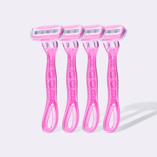 Sensitive 3 Trio Women's Disposable Razors 4 Pack