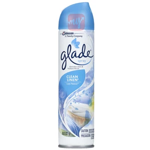 GA8CL, Glade 8oz Aerosol Clean Linen, 046500733321