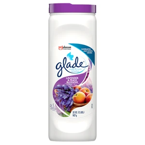 GC32-LPB, Glade Carpet Refresher Powder 32oz Lavender & Peach Blossom, 046500732195