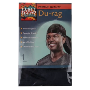 23038, Sable Beauty Du-Rag Navy, 191554230385