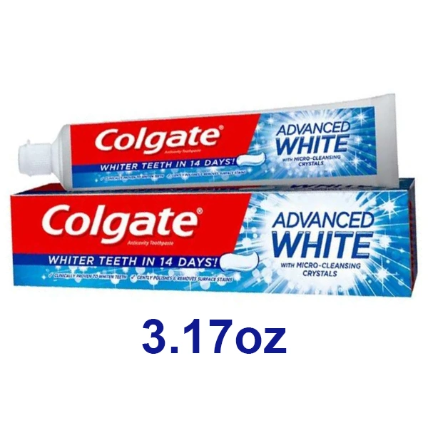 CTP90AW, Colgate Toothpaste 90g 3.17oz Advanced White, 8850006320679