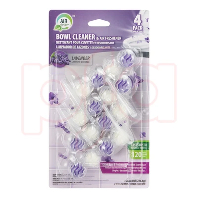 60138, Air Fusion Toilet Bowl Cleaner 16pk Fresh Lavender, 191554601383