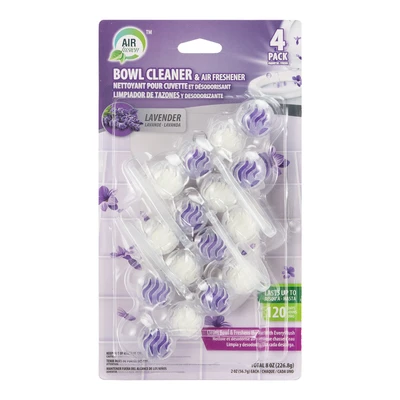 60138, Air Fusion Toilet Bowl Cleaner 16pk Fresh Lavender, 191554601383