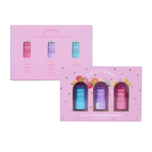 87567, EAU SO YUMMY 3PCS JELLY PERFUME BALM 3*6.5g/0.14oz  COCONUT/MARSHMALLOW/STRAWBERRY, 191554875678