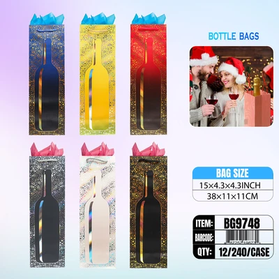BG9748, Bottle Bags Ast.4-Style, 887257198731