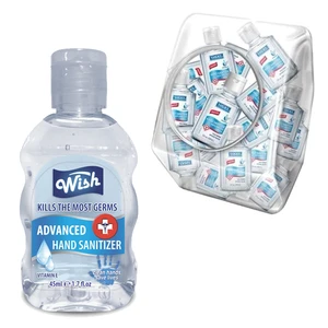 60214, Wish Hand Sanitizer 1.7oz w/ Fish Bowl Turkey, 191554602144