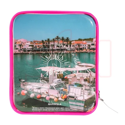 89903, Solo Women's 3pcs Bag Set 1.76 oz Body Butter 2 oz Bubble Bath 1.02 oz Body Mist Madrid Muse/Valencia Vibes/Barcelona Bliss/Mar Bella, 191554895164