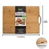 32311, Ideal Kitchen Bamboo Cutting Board 11.8x15.7x1 inch, 191554323117