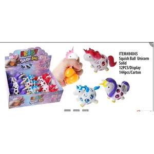 84045, Krazy Unicorn Squish Ball Solid, 191554840454