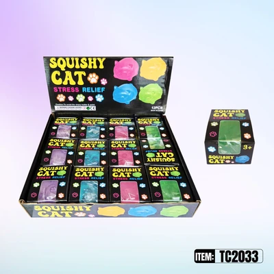 TC2033, Sugar Squeezy Relief Fidget Toys Maneki-neko, 887258040336