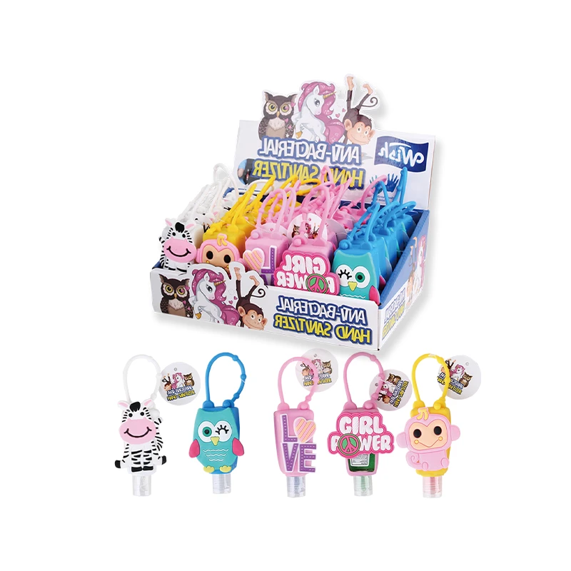 Wish Hand Sanitizer 1oz Silicone Assorted Cute