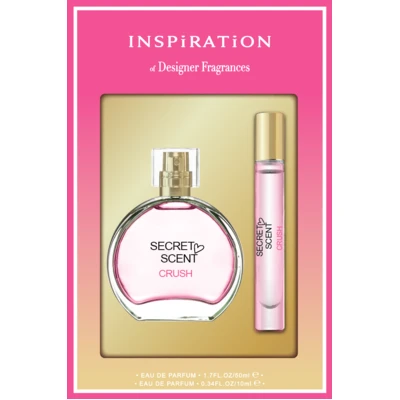 88916, Women's 2pcs Vial Set SECRET SCENT CRUSH 50ml/1.7fl.oz+10ml/0.34fl.oz EDP, 191554889163