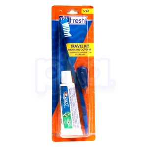 DF10841, Dr. Fresh Travel Kit Brush, Crest TP, & Cap, 672935104810