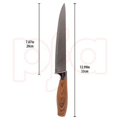 33064, Ideal Kitchen w/ Wood Handle Carving Knife, 191554330641